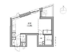 La Douceur不動前 (ラドゥセール不動前) 301 間取り図