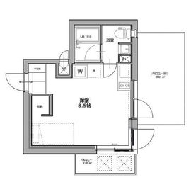 La Douceur不動前 (ラドゥセール不動前) 502 間取り図