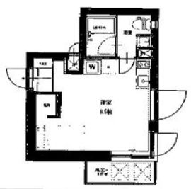 La Douceur不動前 (ラドゥセール不動前) 702 間取り図