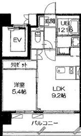 クレアツィオーネ赤坂 201 間取り図