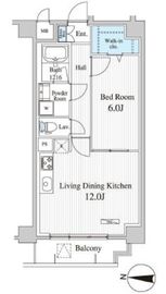 キャメルプレイス 101 間取り図