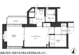 パークアクシス西麻布ステージ 501 間取り図