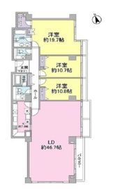 麻布マナー 202 間取り図