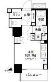 パークリュクス虎ノ門 13階 間取り図