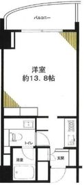 朝日マンション駒場 3階 間取り図