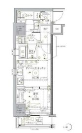 クレイシア秋葉原ラグゼスウィート 9階 間取り図