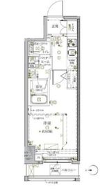 クレイシア秋葉原ラグゼスウィート 4階 間取り図