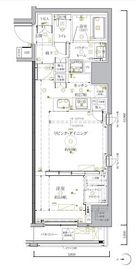 クレイシア秋葉原ラグゼスウィート 9階 間取り図