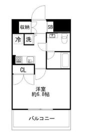 カルディア西馬込 506 間取り図