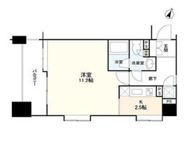 グラーサ渋谷松濤 2階 間取り図