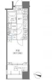 メゾンカルム本郷 407 間取り図