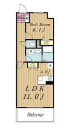 BLESS北新宿 3103 間取り図