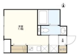 グリーンロード中目黒 101 間取り図