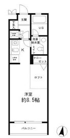 レジディア笹塚 106 間取り図