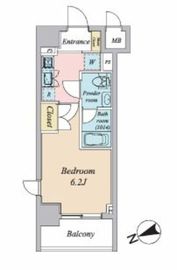プライマル大森 501 間取り図