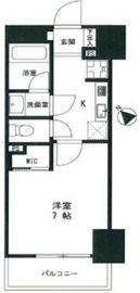 ピアース赤坂 9階 間取り図