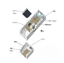 ベルメゾン南麻布グラン 205 間取り図