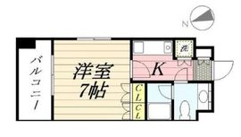 フォレシティ麻布十番 401 間取り図