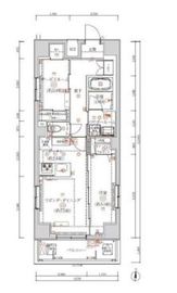 アルテシモリーノ 205 間取り図