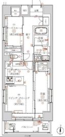 アルテシモリーノ 305 間取り図