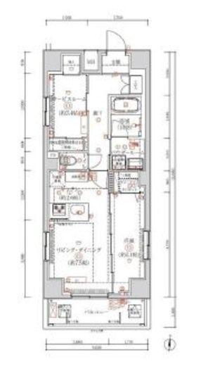 アルテシモリーノ 4階 間取り図