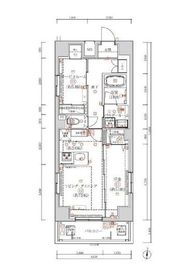 アルテシモリーノ 505 間取り図