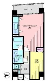 ザ・ヒルズ代々木上原 202 間取り図