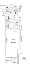 レガリス門前仲町パークサイド 4階 間取り図