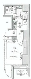 リヴシティ赤坂 2階 間取り図