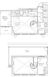 MFPR目黒タワー 106 間取り図