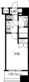 ヴィーダ・スカイコート品川 4階 間取り図