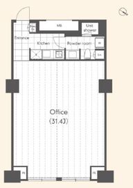 theSOHO (ザソーホー) 1307 間取り図