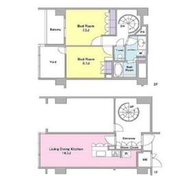 ランテンヌ四谷 111 間取り図