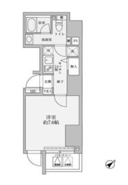 リヴシティ赤坂 9階 間取り図