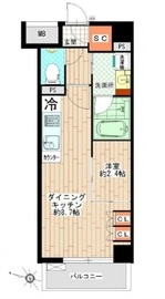 クレヴィア本郷 13階 間取り図