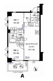 フォレシティ富ヶ谷 305 間取り図