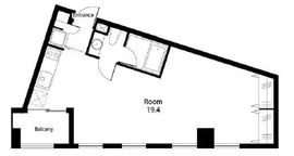 カラム 704 間取り図