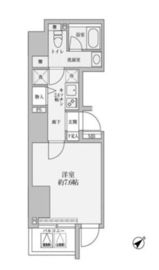 リヴシティ赤坂 3階 間取り図