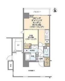 ピアース南麻布 4階 間取り図