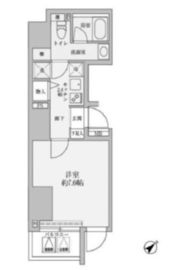 リヴシティ赤坂 9階 間取り図