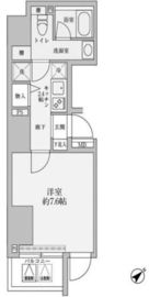 リヴシティ赤坂 1002 間取り図