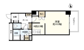 代官山アドレス ザ・タワー 6階 間取り図