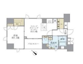 ブリリア銀座id 4階 間取り図