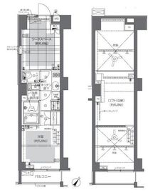 ZOOM渋谷神山町 3階 間取り図