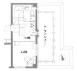 ファミール高輪アンシェール 5階 間取り図