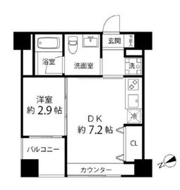 ハイリーフ上野 902 間取り図