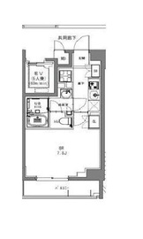 S-RESIDENCE日本橋馬喰町 (エスレジデンス日本橋馬喰町) 203 間取り図