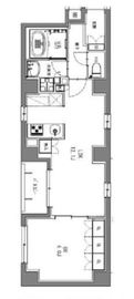 S-RESIDENCE日本橋馬喰町 (エスレジデンス日本橋馬喰町) 204 間取り図