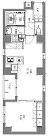 S-RESIDENCE日本橋馬喰町 (エスレジデンス日本橋馬喰町) 504 間取り図