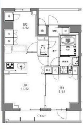 S-RESIDENCE日本橋馬喰町 (エスレジデンス日本橋馬喰町) 1001 間取り図